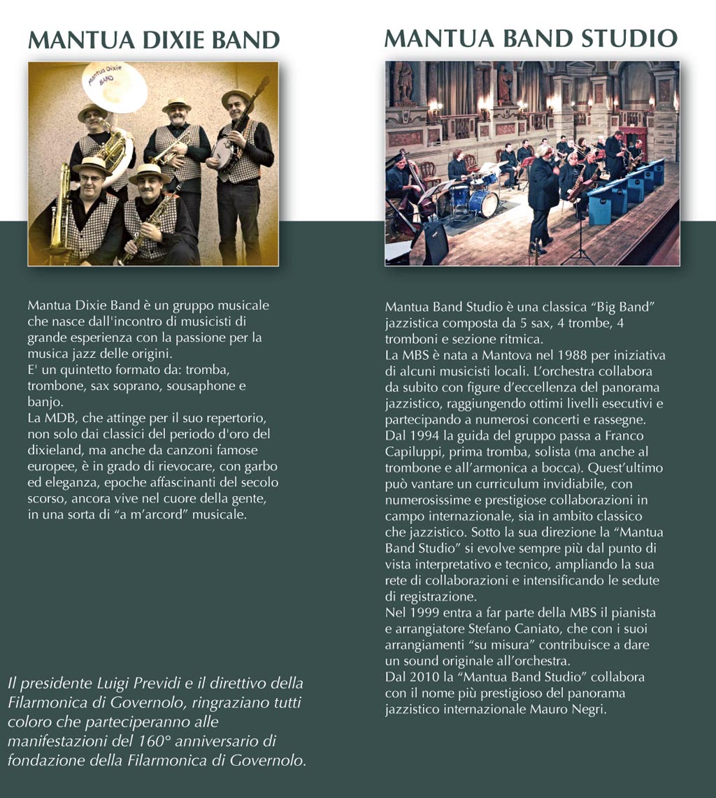 Mantua Mix Band e Mantua Band Studio